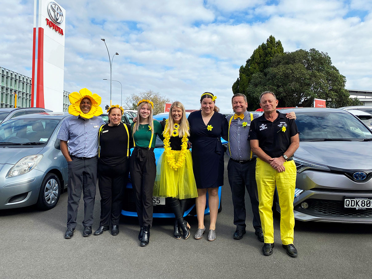 Daffodil Day at Pacific Toyota