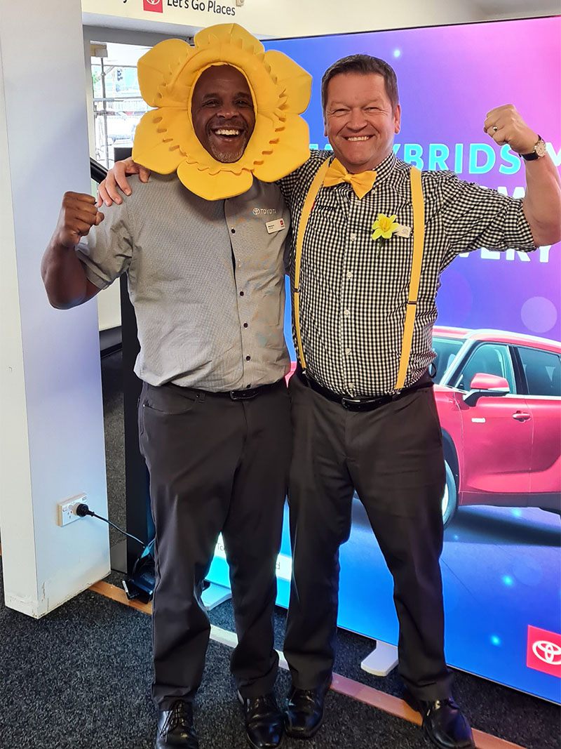 Daffodil Day at Pacific Toyota