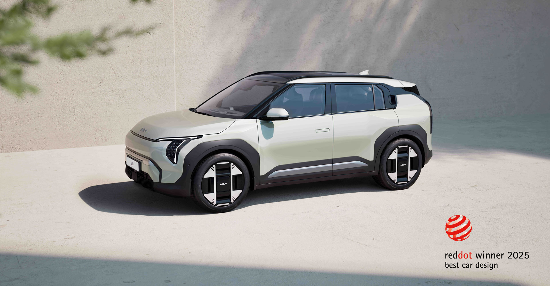 Kia EV3 Red Dot Award winner