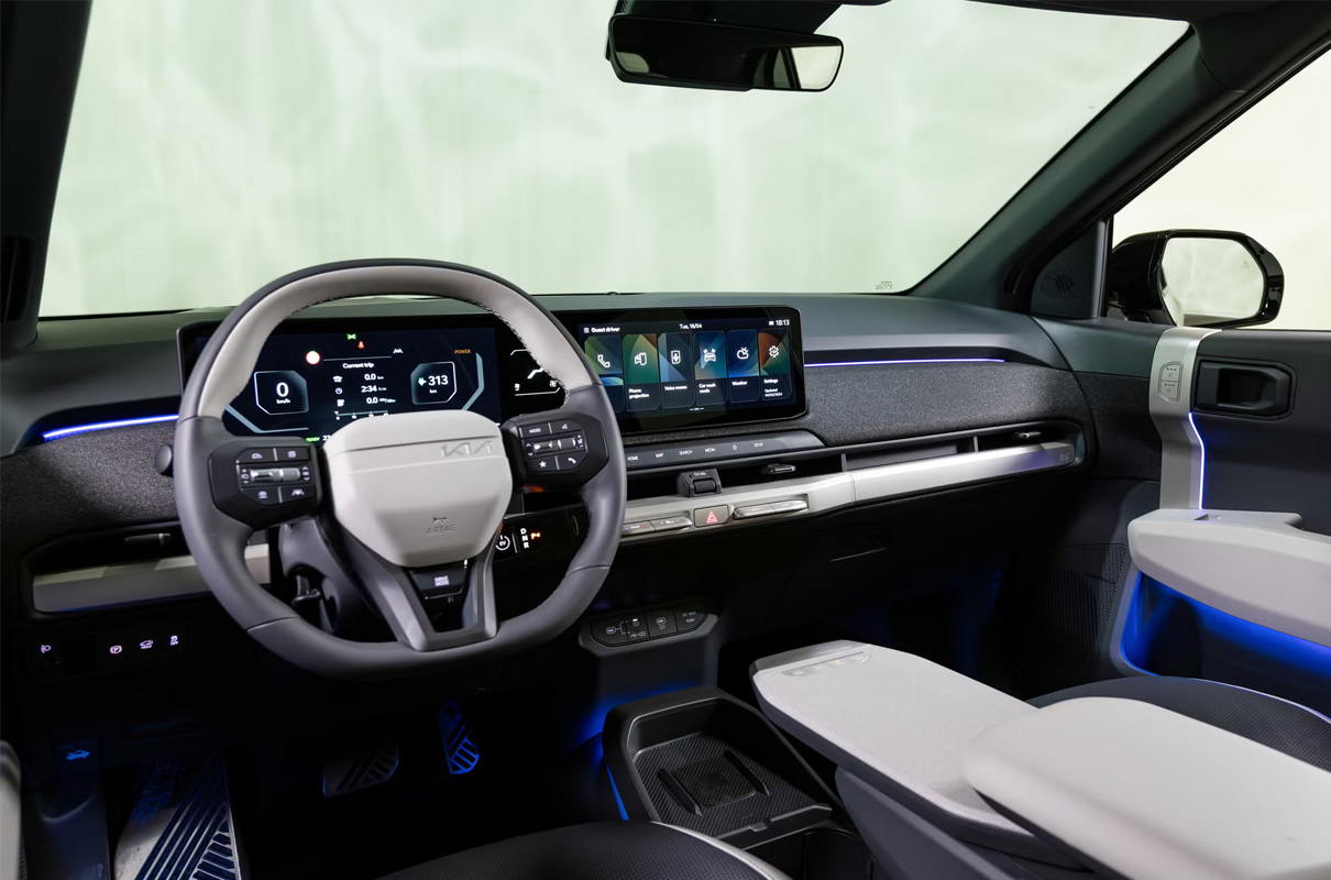 kia ev3 car of the year interior